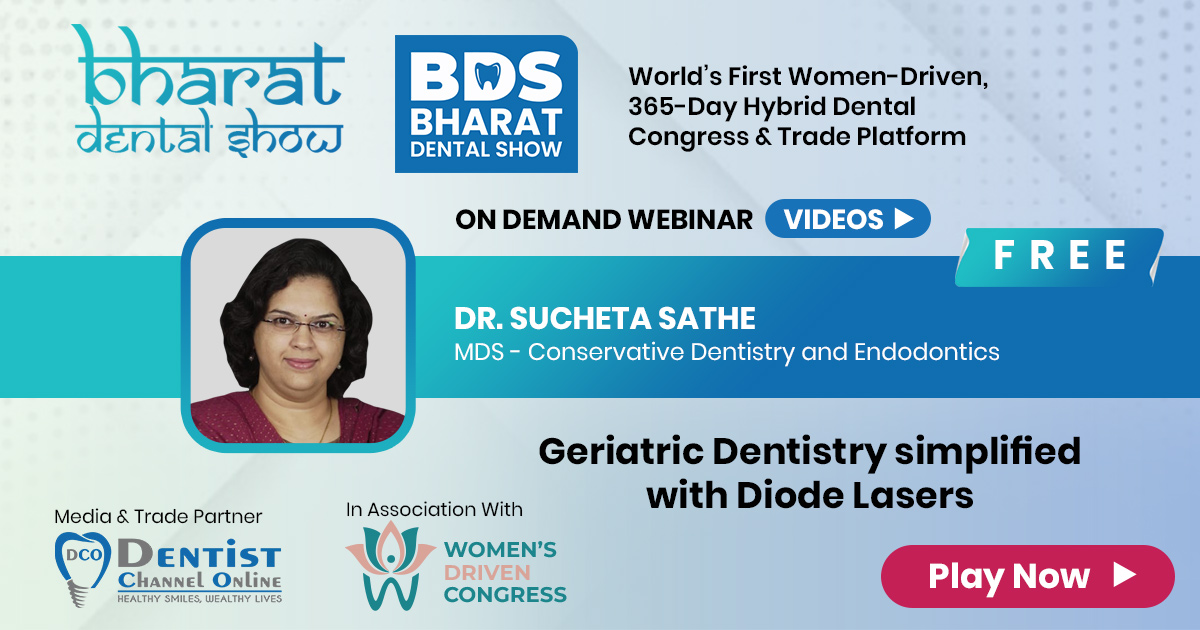 Geriatric Dentistry simplified with Diode Lasers